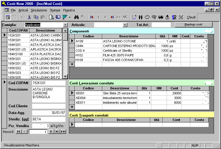 costi 2000